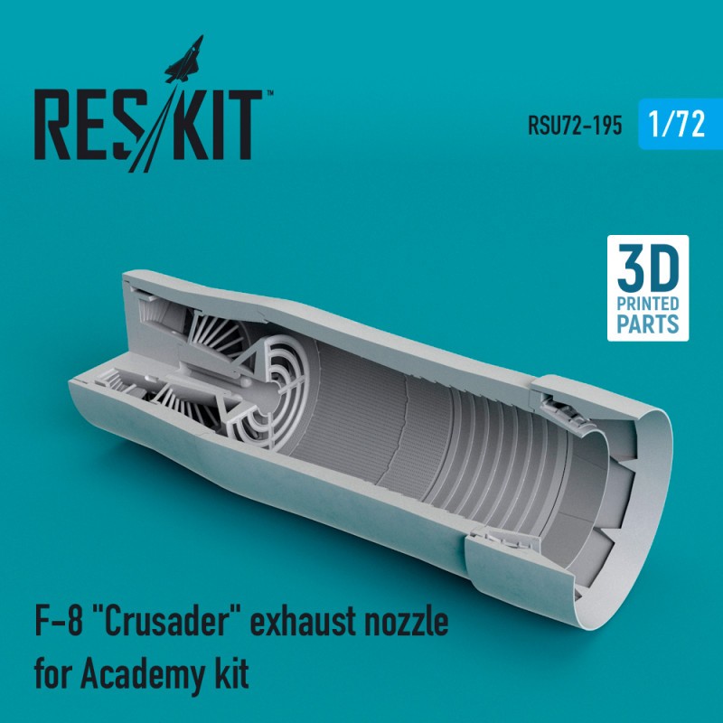 Accessoire Vought F-8E 'Crusader' exhaust nozzle (designed to be used with Academy kits)