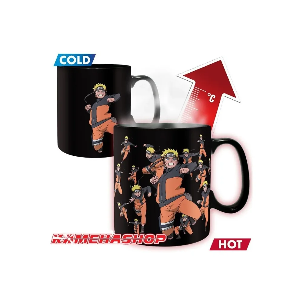 Mug Thermoréactif Naruto Multi-Clonage