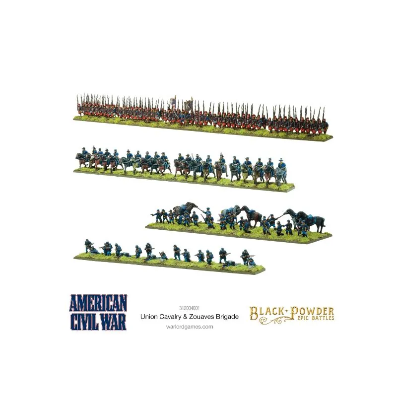 BP Epic Battles : Brigade de cavalerie et de zouaves de l'Union de la guerre civile américaine