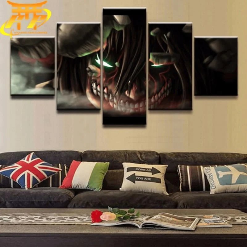 Tableau Titan Assaillant - Attaque des titans™