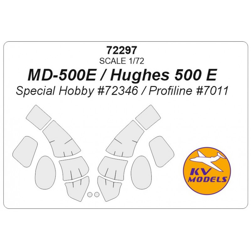 Accessoire Hughes MD-500E (conçu pour être utilisé avec les kits Profiline et Special Hobby)