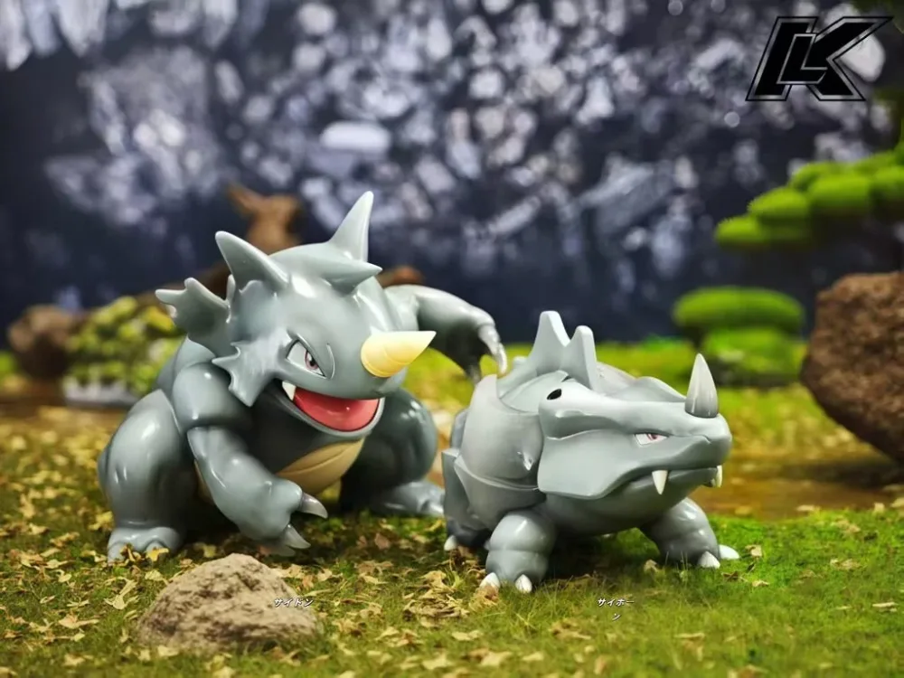 [IN STOCK] 1/20 Scale World Figure [HAPPY HOUSE] – Rhyhorn & Rhydon