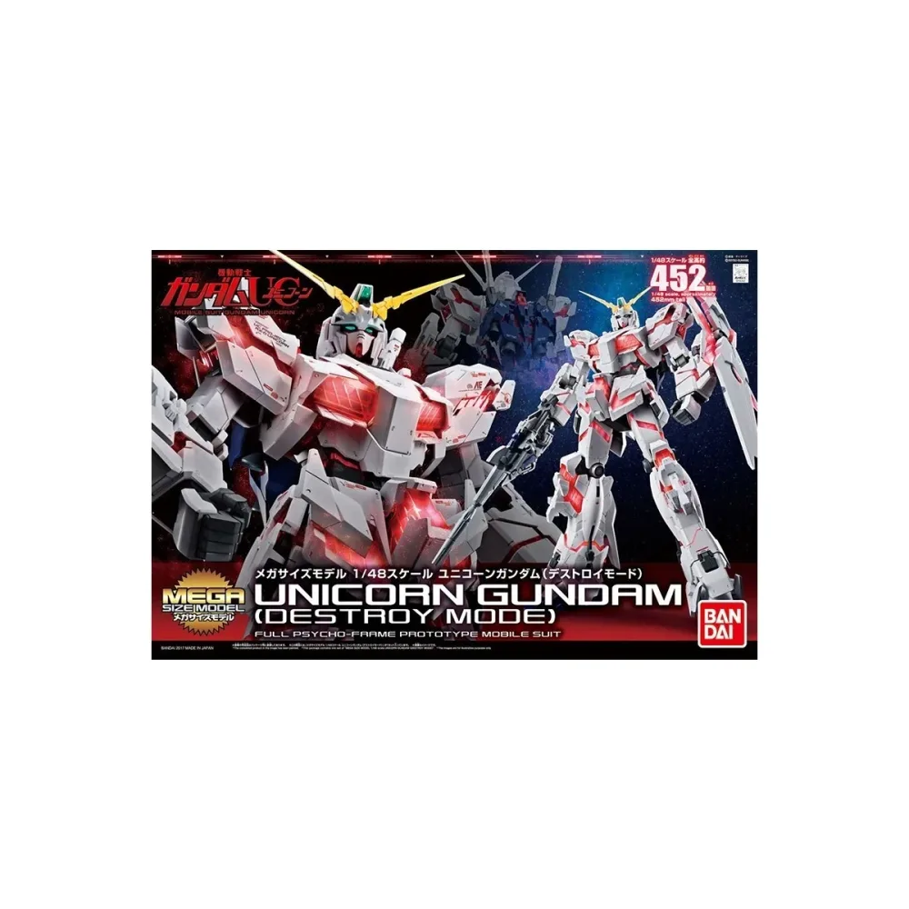 Unicorn Gundam Destroy Mode - Mega Size