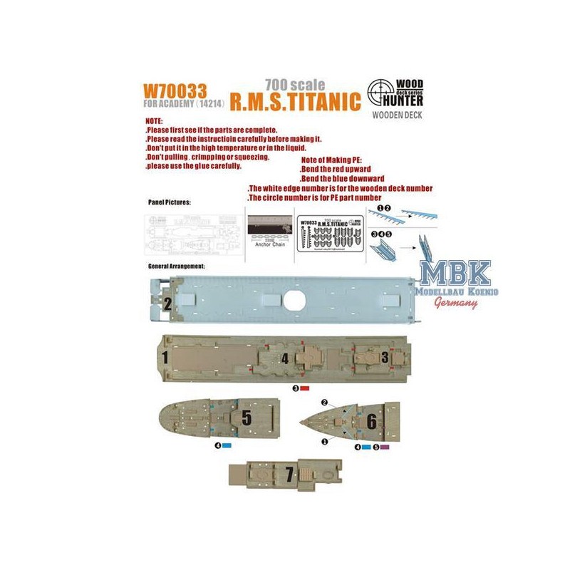 RMS TITANIC (pour Academy14214)
