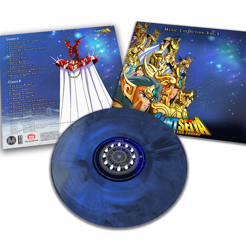 SAINT SEIYA Disque Vinyle 33 Tours Saint Seiya Original Soundtrack Volume 3 Microids Records – Collection