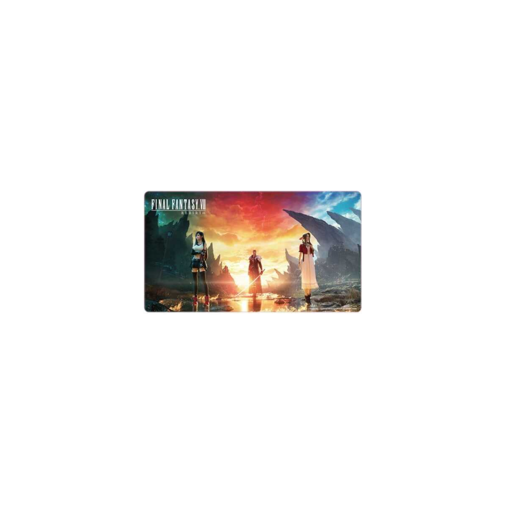 Final Fantasy VII Rebirth Tapis de jeu Key Art 61 x 34 cm