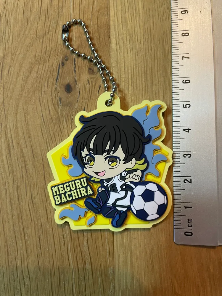 Porte-clés Bachira Meguru Pop Rubber Mascotte 5 cm Banpresto – Blue Lock