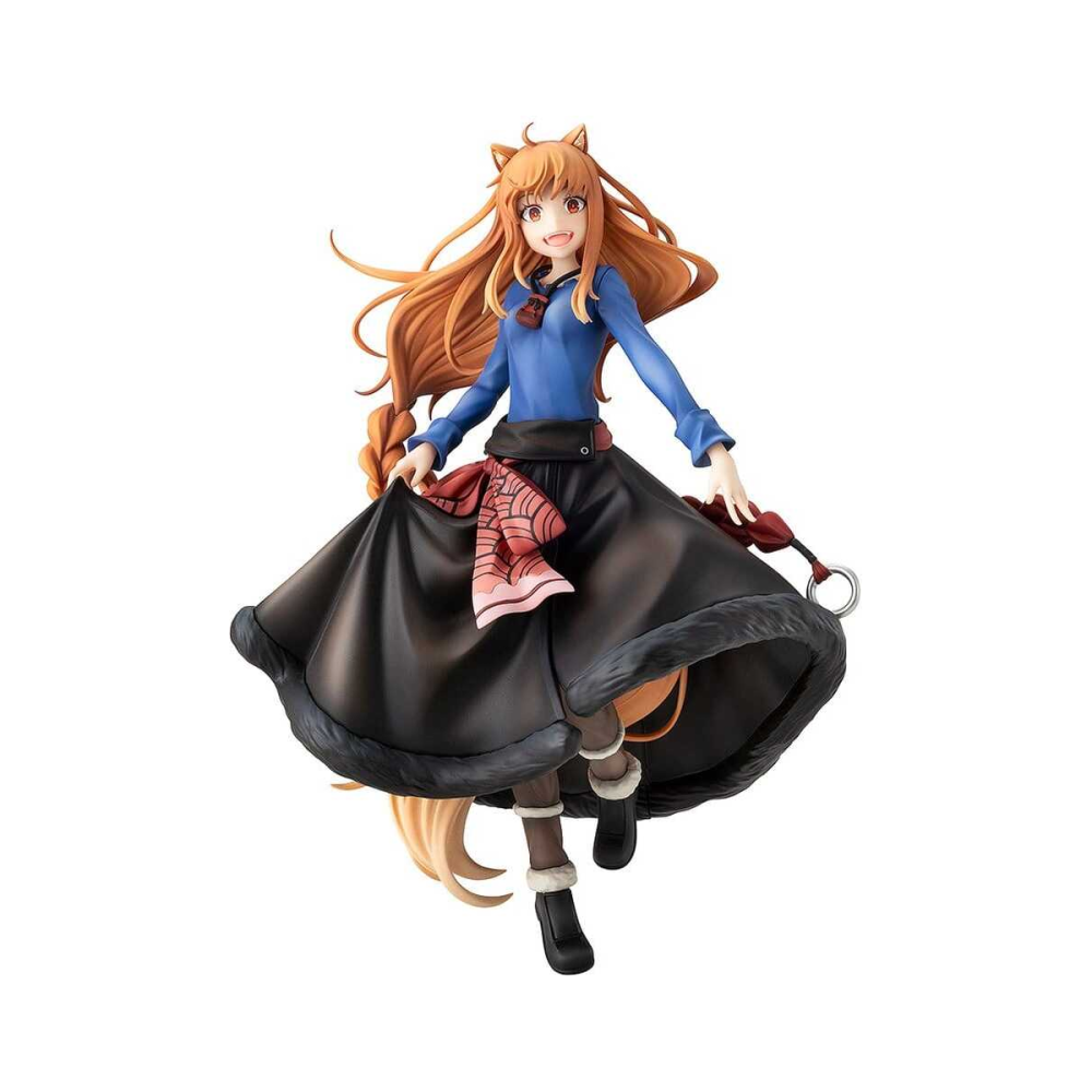Spice and Wolf: Merchant Meets the Wise Wolf Figurine KDcolle Holo illustration by Jyuu Ayakura 17 cm