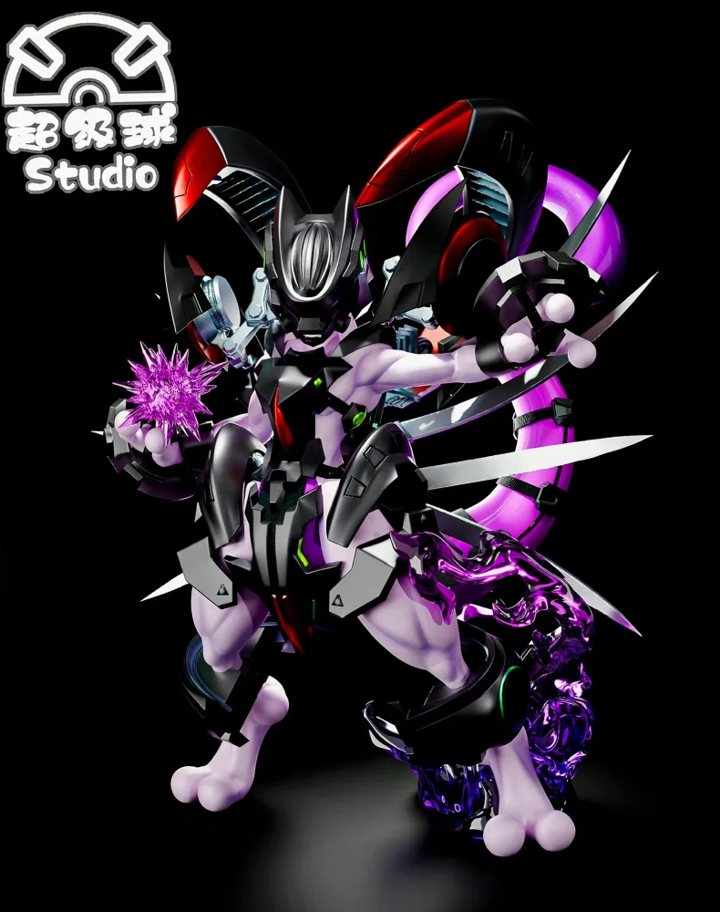 [PREORDER] 1/20 Scale World Figure [SUPER BALL] – Armored Mewtwo