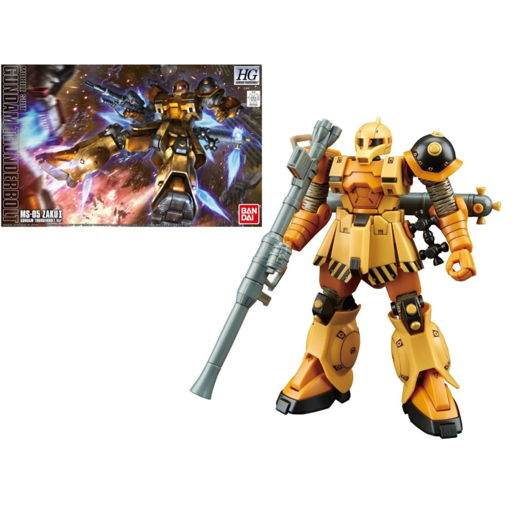 Gunpla GUNDAM THUNDERBOLT - HG 1/144 Zaku I - Model Kit