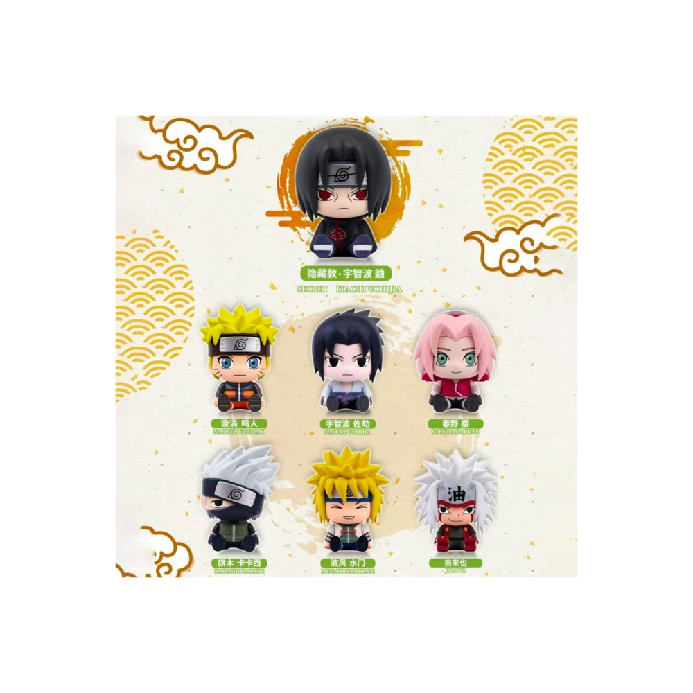 NARUTO SHIPPUDEN - EAKI - SIT SERIES - MYSTERY BOX x6