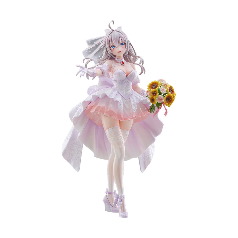 Alya Sometimes Hides Her Feelings in Russian Figurine 1/7 Alisa Mikhailovna Kujou Wedding Dress Ver. 24 cm