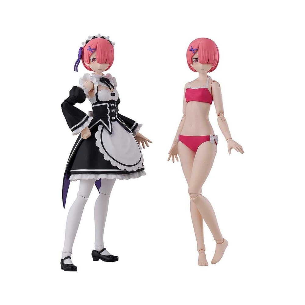 Re:ZERO -Starting Life in Another World- Kadokawa Plastic Model Series Plastic Model Kit Ram DX Ver. 16 cm
