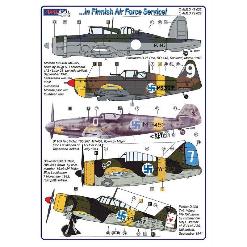 Décal Réédité ! Service de l'armée de l'air finlandaise (5)