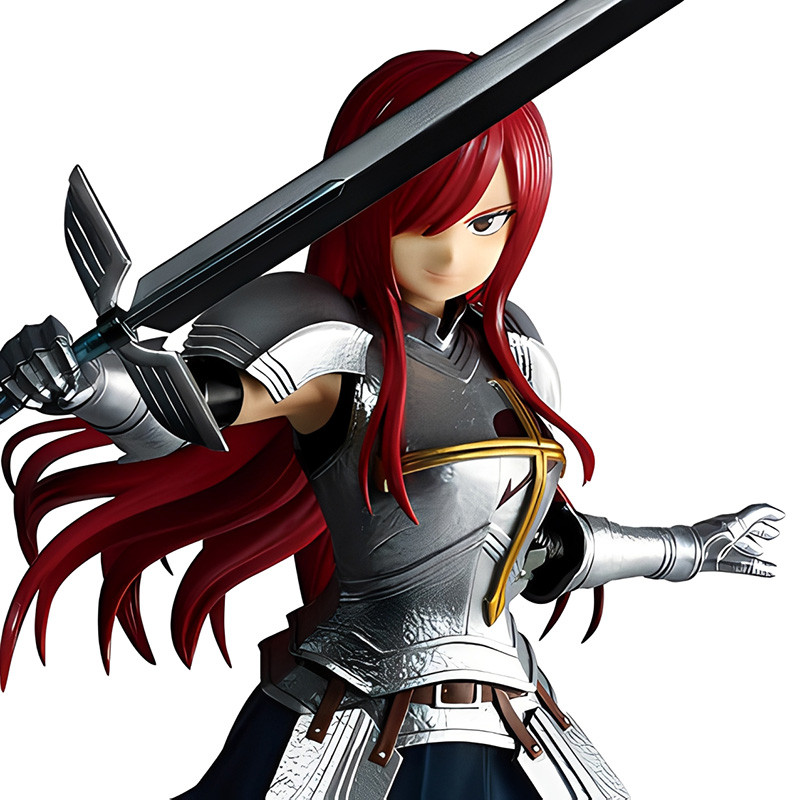FAIRY TAIL Erza Scarlet 20th Anniversary Ichibansho Bandai – Figurine