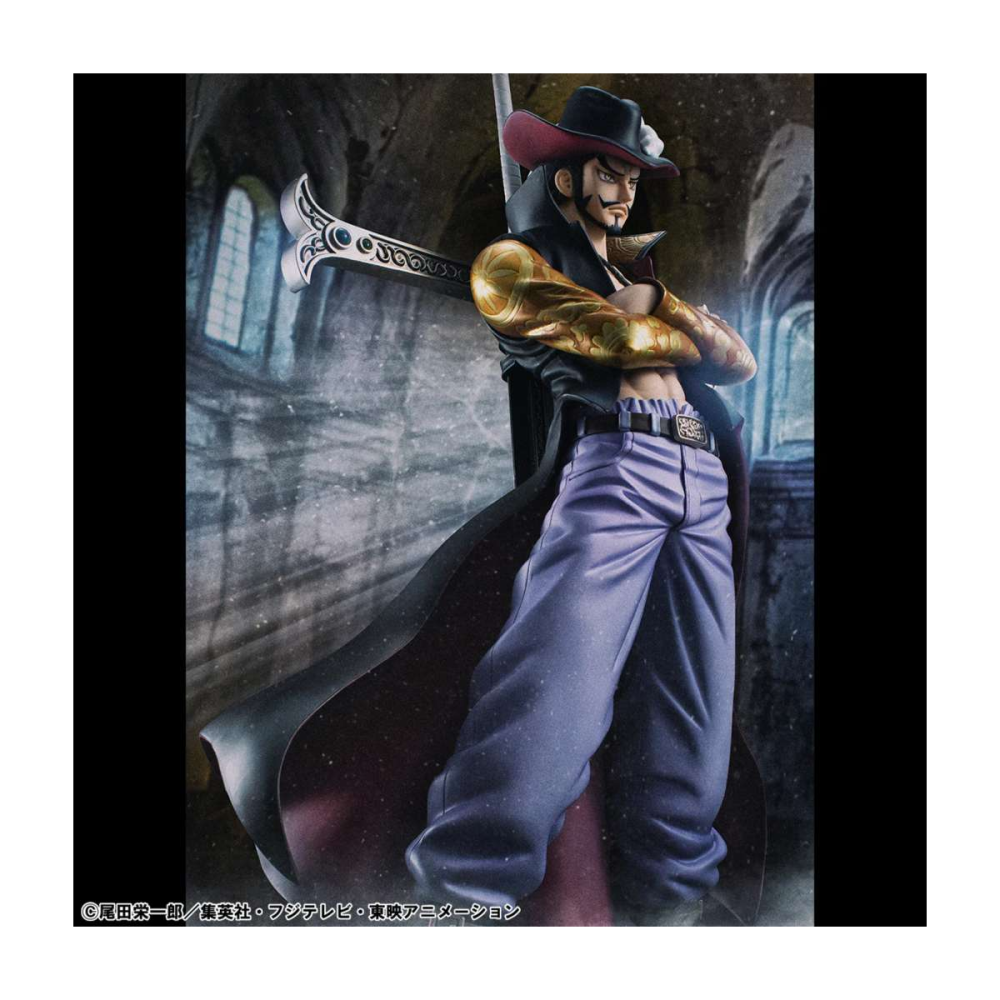 One Piece Figurine P.O.P. SA-MAXIMUM Hawk Eye Dracule Mihawk Ver. R 29 cm