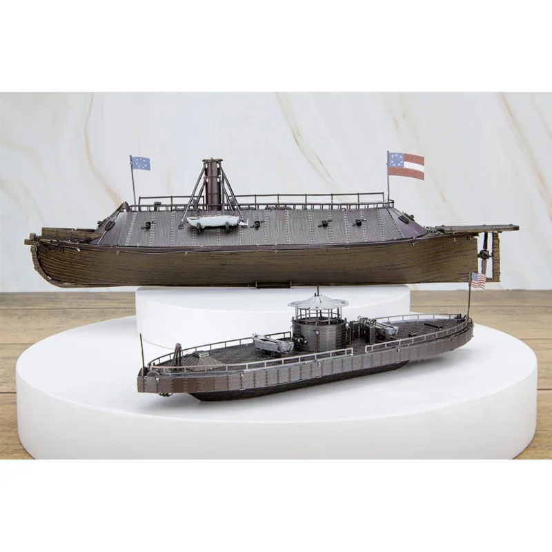 Maquette MetalEarth: ICONX - MONITOR ET MERRIMACK