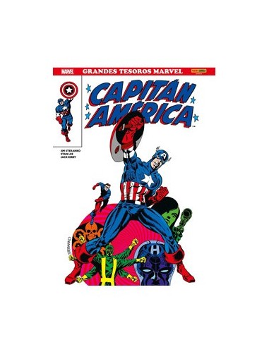 Grandes Tesoros MARVEL. Capitan America de Jim Steranko – Comic