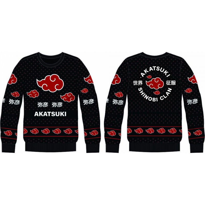 Sweater NARUTO - Akatsuki - Pull de Noël Homme