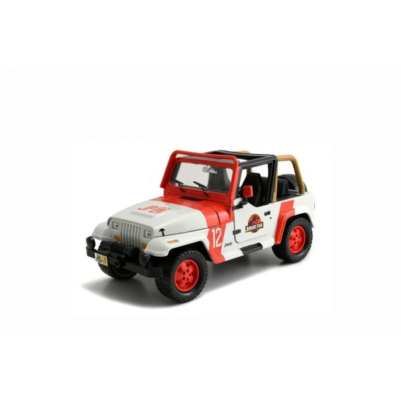 Miniature tv Jurassic Park : Jeep Wrangler Véhicule à l'échelle 1:24