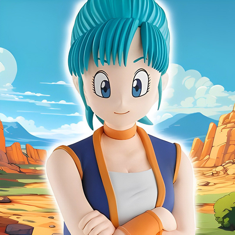 DRAGON BALL Bulma Ichibansho Son Goku Training Section Bandai – Figurine