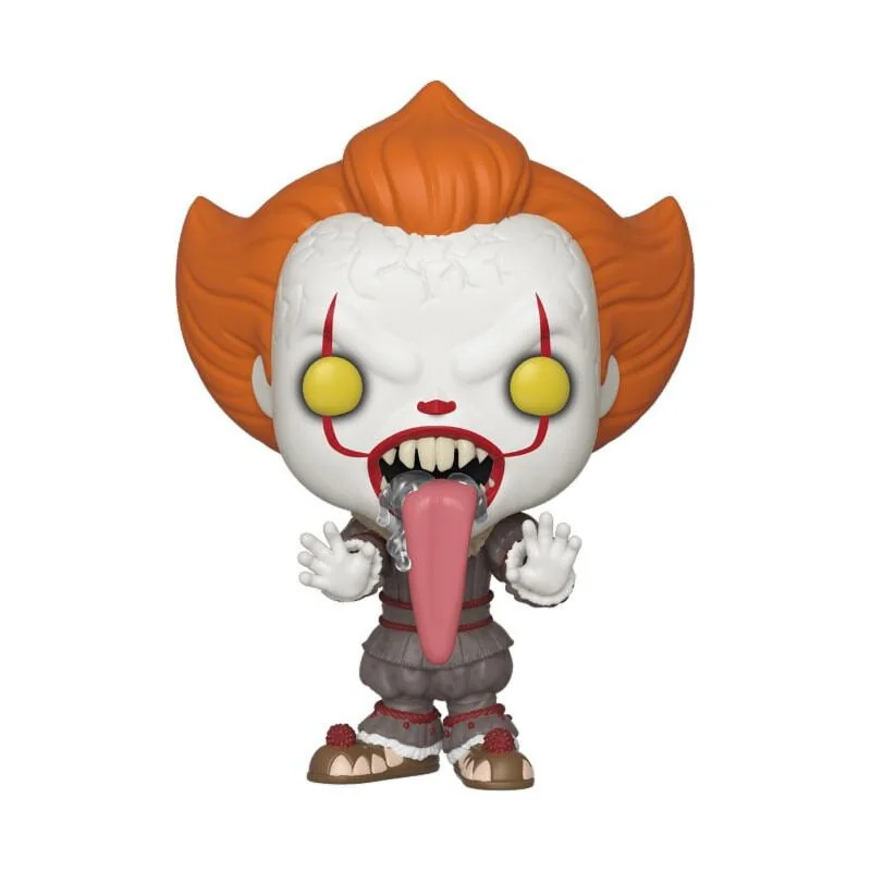 «Il» est revenu 2 POP!Figurine vinyle Pennywise avec languette pour chien 9 cm