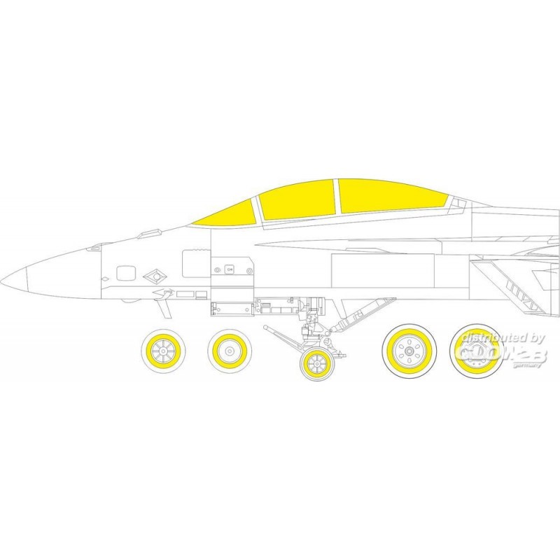 Accessoire F/A-18F TFace pour MENG