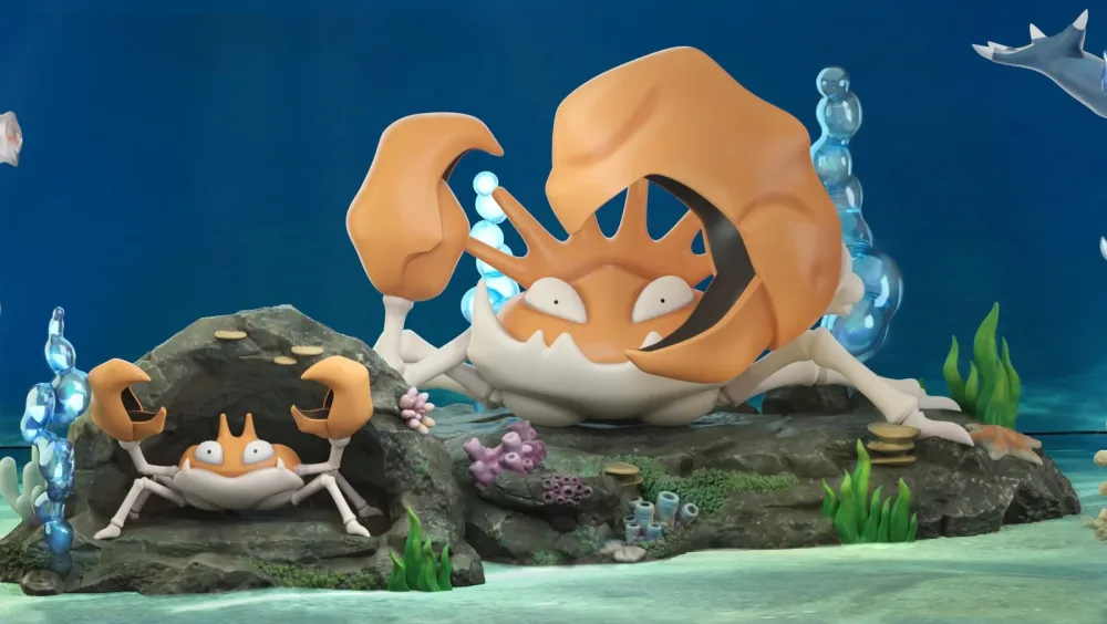 [IN STOCK] 1/20 Scale World Figure [VS] – Krabby & Kingler