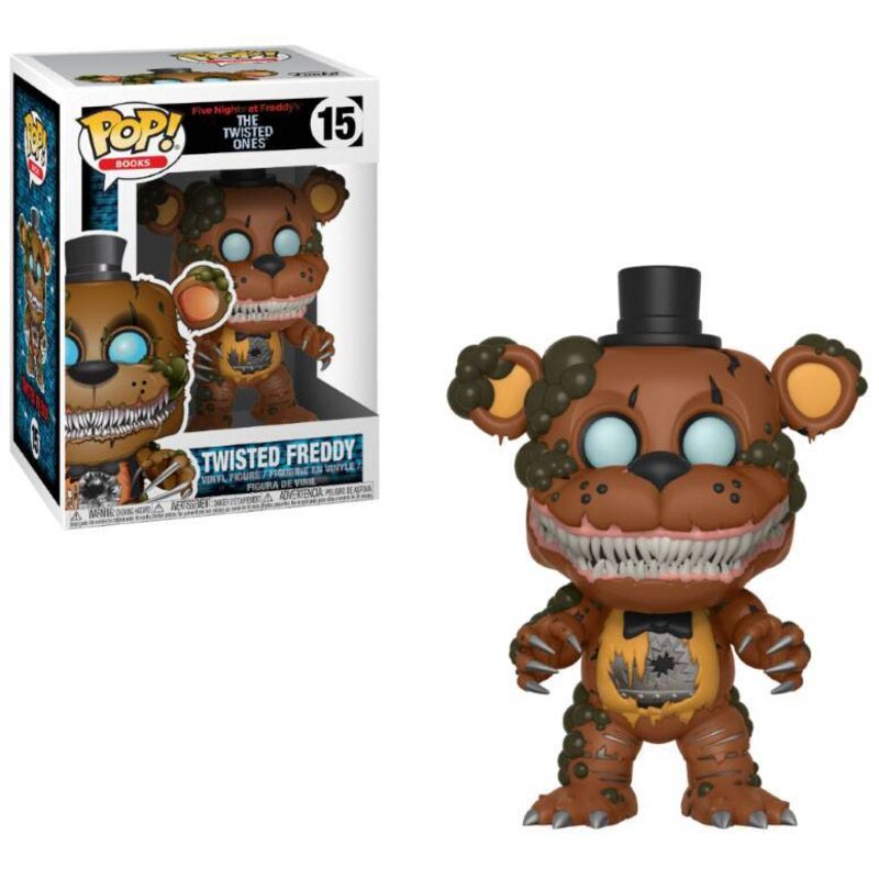 Five Nights at Freddy's The Twisted Ones POP! Books Vinyl Figurine Twisted Freddy 9 cm