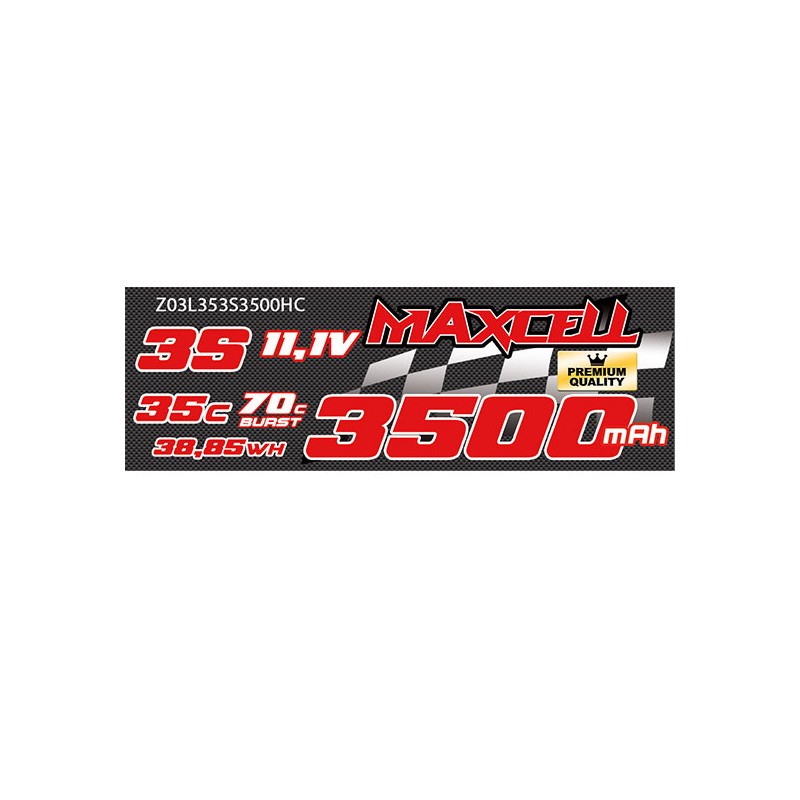 Alimentation Accu LiPo 35C 11,1V 3500 mA HC