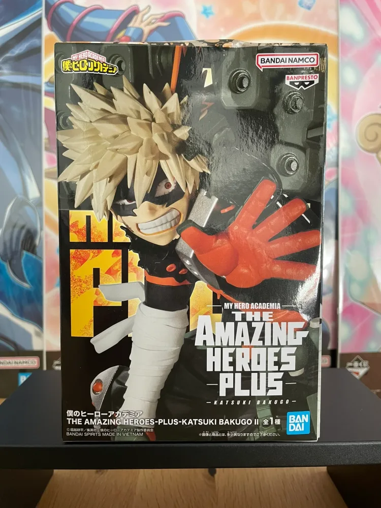 Figurine Katsuki Bakugo The Amazing Heroes Plus II Strafe Panzer 15 cm Banpresto – My Hero Academia