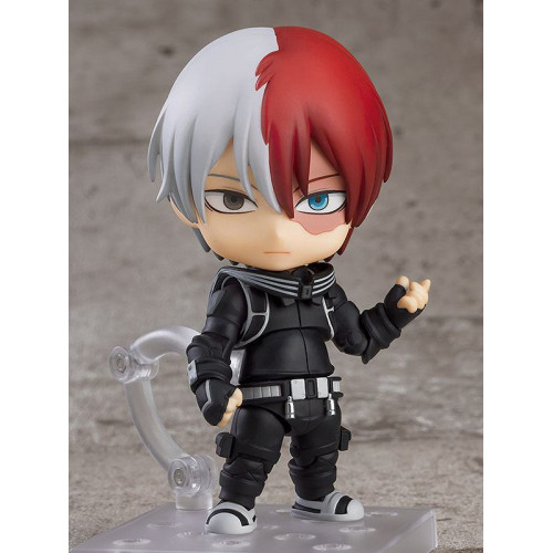 My Hero Academia World Heroes Mission figurine Nendoroid Shoto Todoroki Stealth Suit Ver. 10 cm
