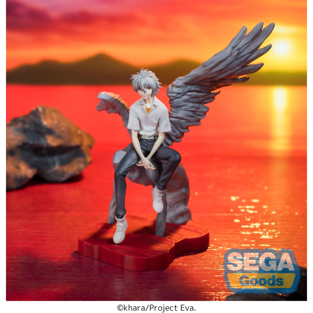 EVANGELION - Kaworu - Figurine Luminasta 24cm