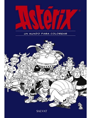 Asterix. Un Mundo Para Colorear – Livre