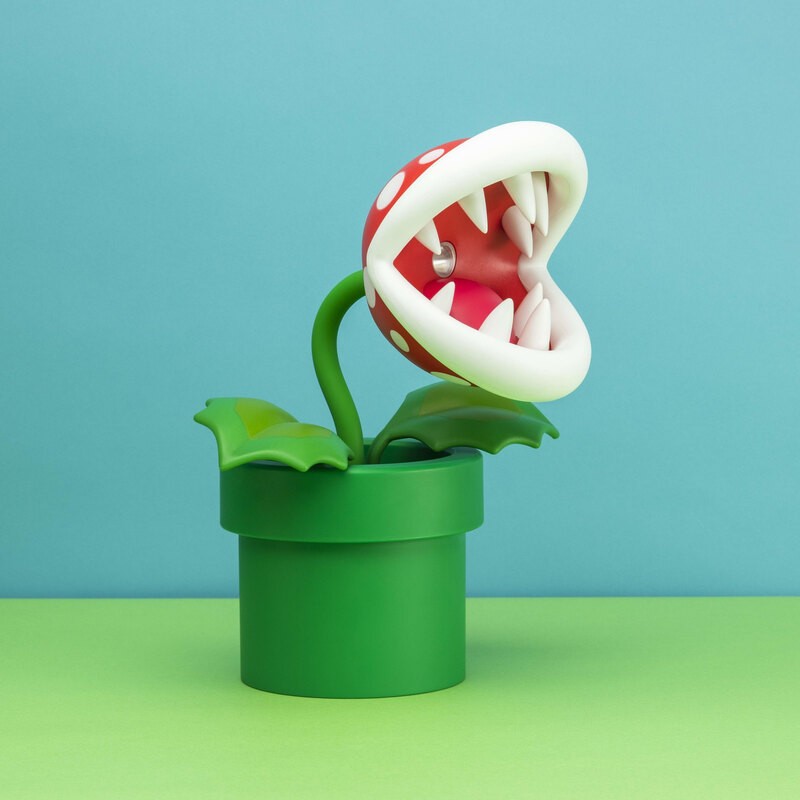 Super Mario: Lampe Posable Plante Piranha