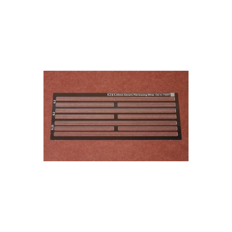 Accessoire Câbles de gréement/contreventement plats génériques (0,2-0,25 mm)