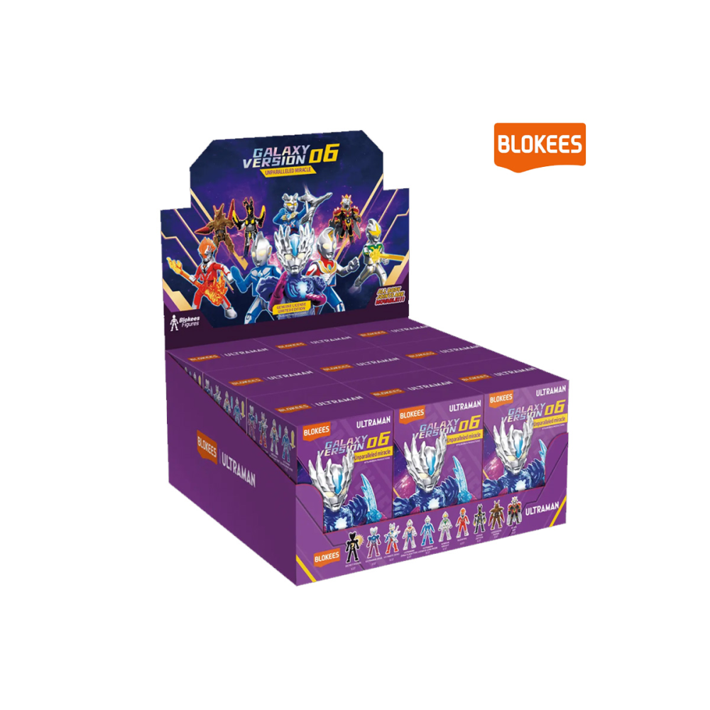 Figurine Pop Ultraman Blokees Galaxy Version 06 Unparalleled Miracle assortiment 9pcs