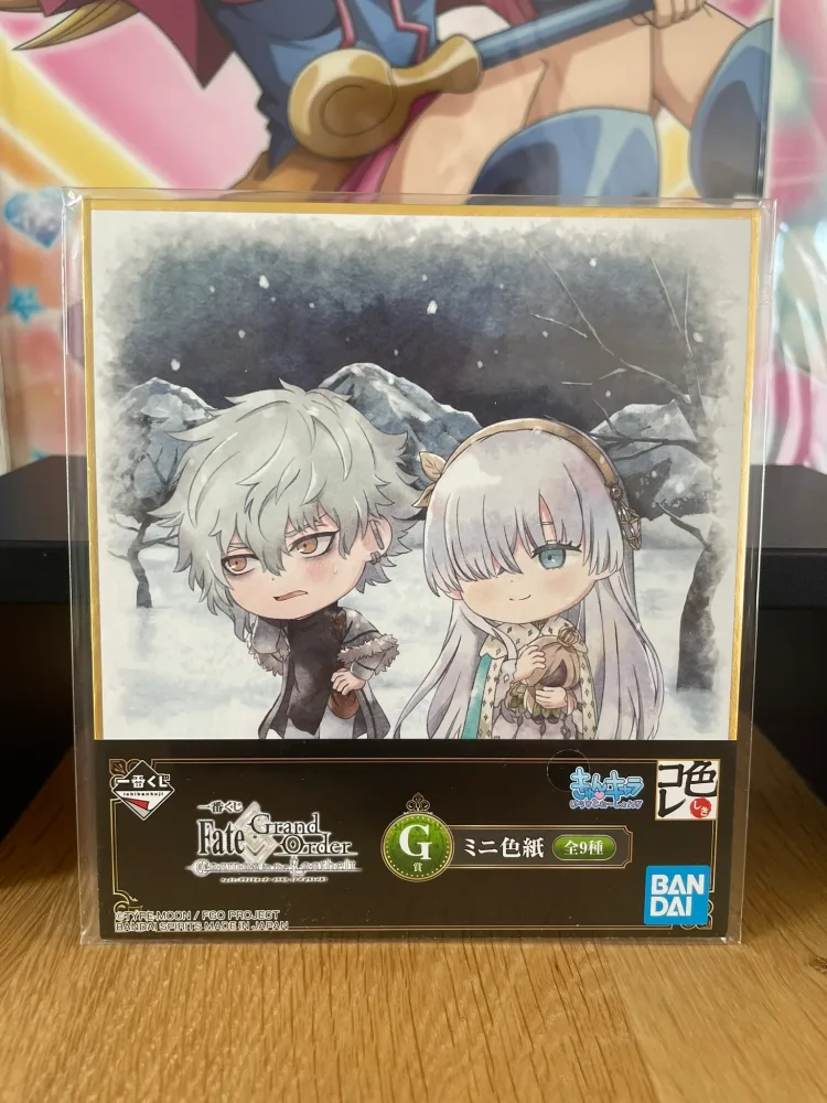 Mini Shikishi Anastasia Nikolaevna Romanova & Kadoc Zemlupus Ichiban Kuji Cosmos in the Lostbelt 13.5 cm – Fate/Grand Order