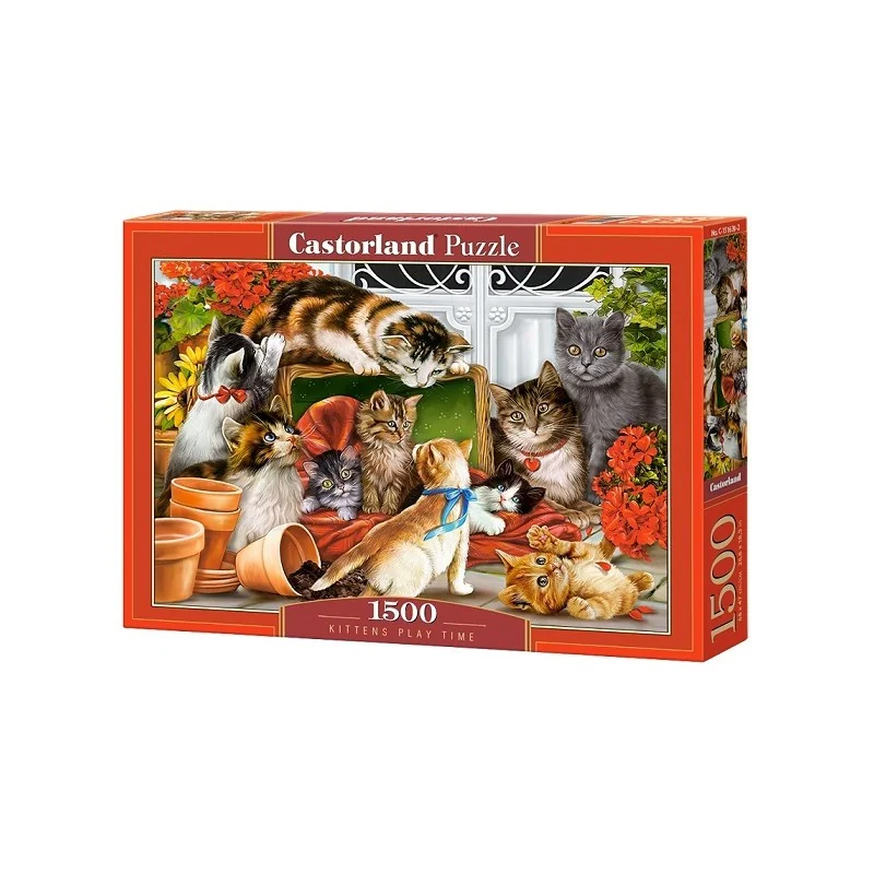 Puzzle TEMPS DE JEU DES CHATONS