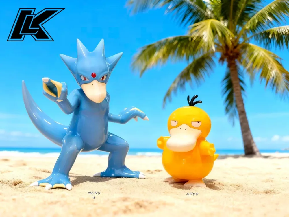 [PREORDER] 1/20 Scale World Figure [HAPPY HOUSE] – Psyduck & Golduck