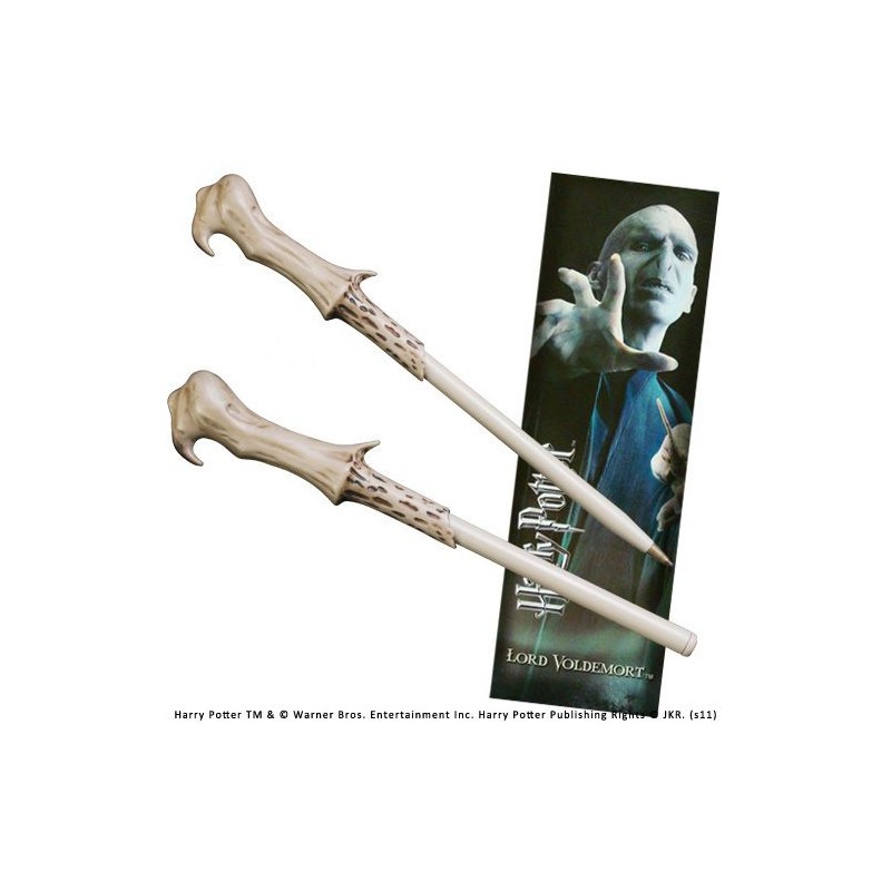 Hp voldemort wand pen and bookmark