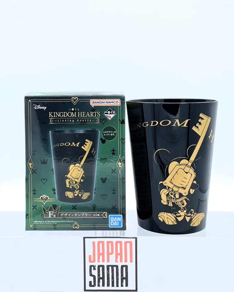 Linking Hearts Lot F King Mickey Plastic Glass – ICHIBAN KUJI – Kingdom Hearts