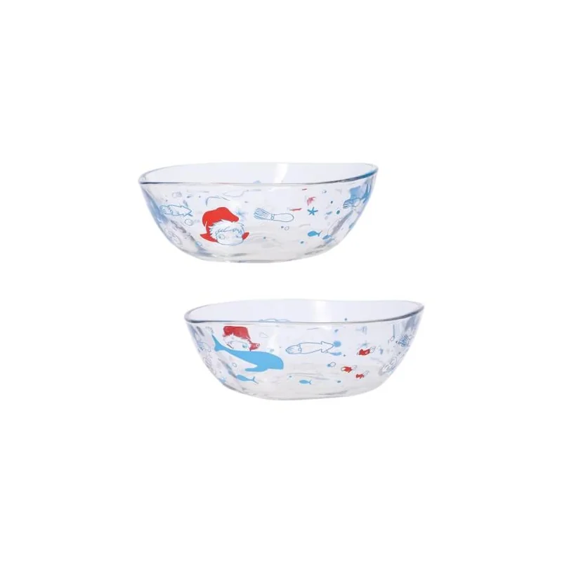 PONYO SUR LA FALAISE - Ponyo sous la mer - Bol Transparent 13x4.5cm