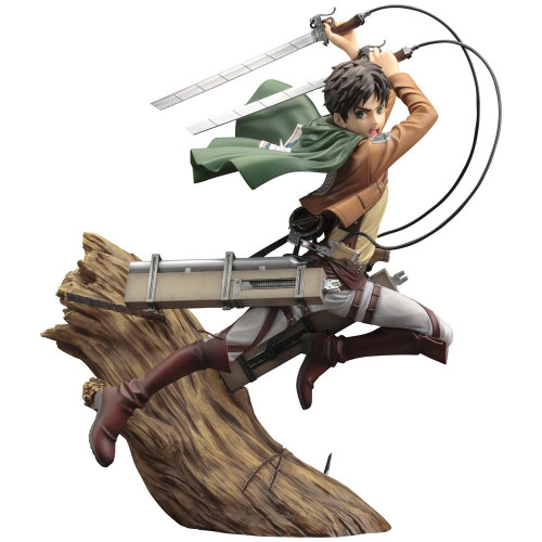 L'attaque des titans statue ARTFXJ 1/8 Eren Yeager Renewal Package - Kotobukiya