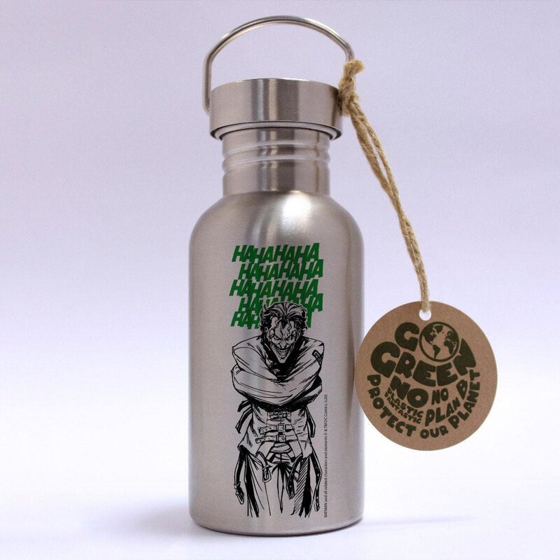 DC Comics Bouteille metal Joker Laugh