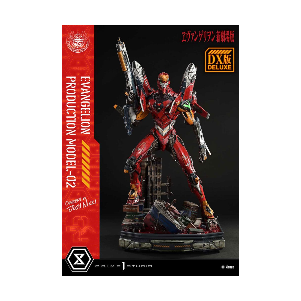Rebuild of Evangelion - statuette Ultimate Diorama Masterline Series Evangelion Production Model-02 (Concept By Josh Nizzi) Delu