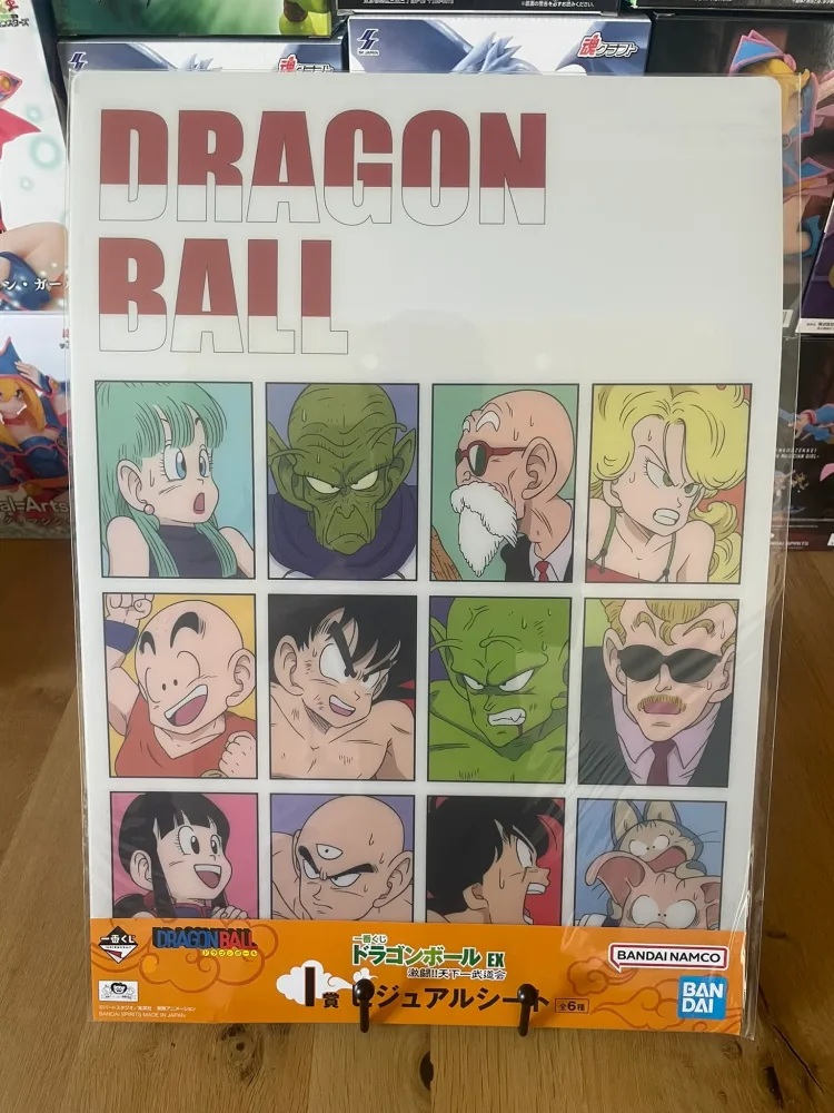 Dragon Ball – plastique A3 Announcer, Goku & co – Ichiban Kuji Dragon Ball EX Gekitou!! Tenkaichi Budoukai (Lot I) – Poster