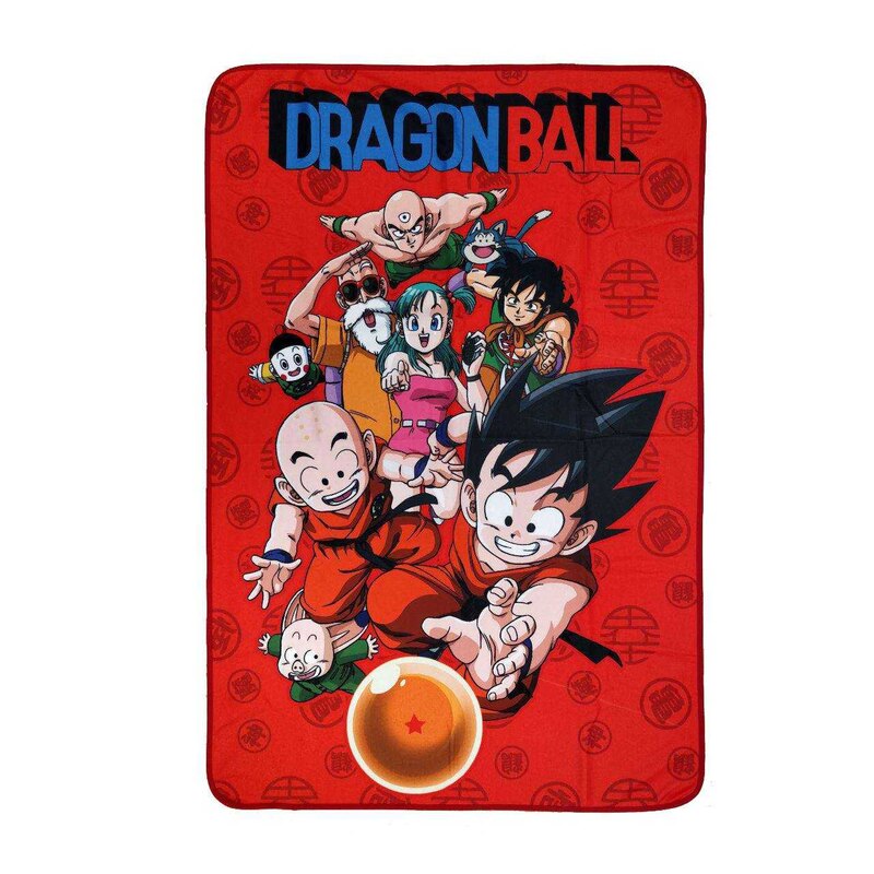 Dragonball couverture polaire Personnages 100 x 150 cm