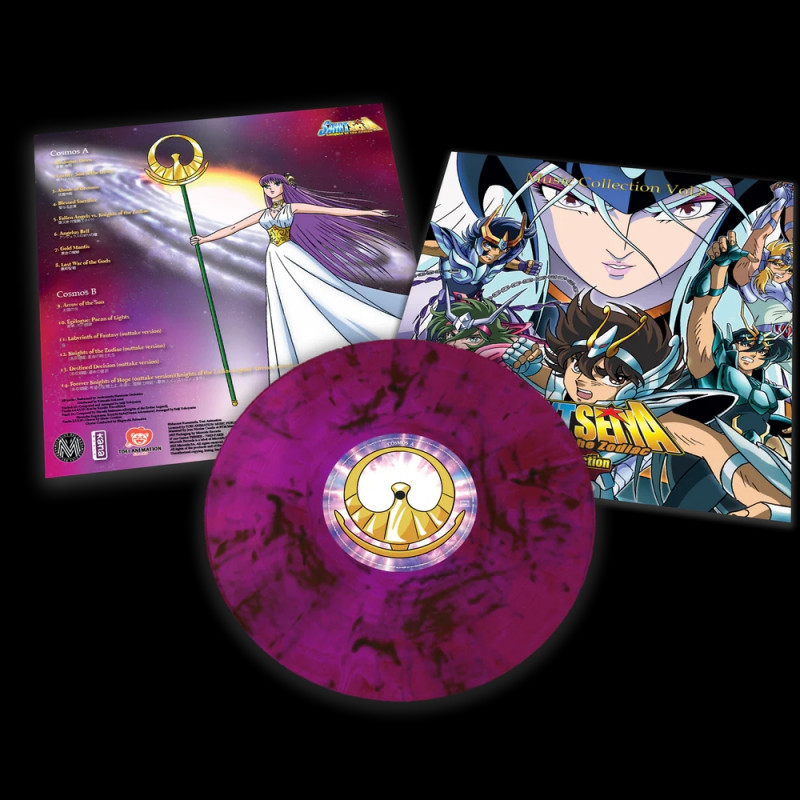 SAINT SEIYA Disque Vinyle 33 Tours Saint Seiya Original Soundtrack Vol. 8 Microids Records – Collection