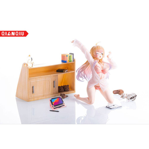 Otaku Girls Series statue 1/7 Stretch Girl (Original Illustration by Ran) 12 cm - DAIKI KOUGYO